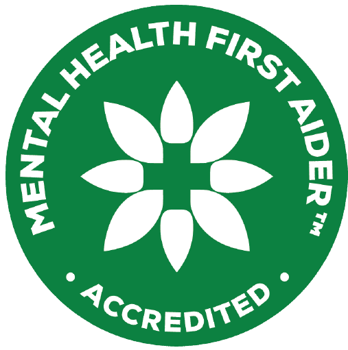 mental health first aid accreditation logo